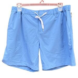 NWT Simply Southern Men's Drawstring Casual Athletic Shorts‎ Vista Blue Size XXL